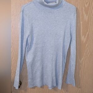 DKNY Light Gray Turtleneck Sweater